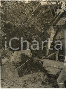 1954 SAN SEBASTIANO DA PO (TO) Macerie della frana causata dalle piogge (2) 