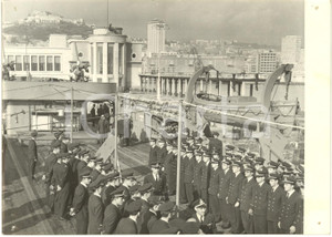 1959 NAPOLI - Cadetti della nave scuola brasiliana CUSTODIO DE MELLO *Foto 