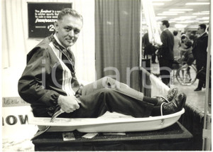 1967 NEW YORK Coliseum - Presentazione nuovo slittino con timone e freno *Foto