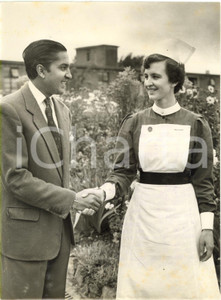1953 HITCHIN Lister Hospital - Maharaja of COOCH BEHAR after his hospital stay