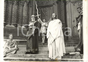 1956 PARIS NOTRE-DAME - Guy KERNER e Paul DUPUIS interpretano Passione di Cristo