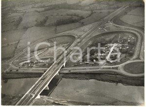 1958 ENGLAND Section of PRESTON BY-PASS - Britain's first motorway *Photo 21x15