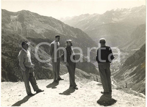 1958 COURMAYEUR - Elio BIANCA capo spirituale della COMUNITÀ MASSICCIO BIANCO