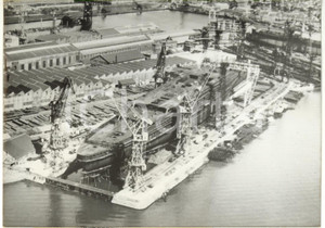1959 CHANTIERS NAVALS DE SAINT-NAZAIRE - Construction du paquebot FRANCE *Photo