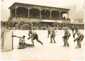 1953 DAVOS HOCKEY Spengler Cup - HC MILANO INTER gioca contro HC DAVOS (1) *Foto