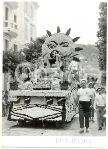 1954 VENTIMIGLIA (IM) BATTAGLIA DI FIORI - Tradizionale sfilata dei carri (6)