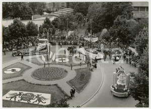 1956 SALSOMAGGIORE TERME (PR) - CORSO DEI FIORI - Sfilata dei carri allegorici