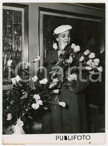 1955 GENOVA - T/N CRISTOFORO COLOMBO - Presentazione della rosa omonima *Foto