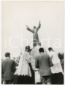 1954 CAMOGLI (GE) Posa CRISTO DEGLI ABISSI - Celebrazione eucaristica (4) *Foto