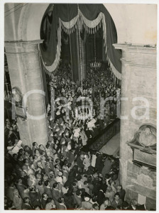 1953 TORINO DUOMO Congresso Eucaristico - Folla di fedeli alla Messa Pontificale