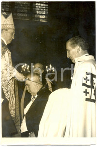 1955 ca PARIS Saint-Leu-Saint-Gilles - Consécration chevaliers du SAINT-SÉPULCRE