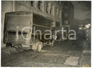 1954 LONDON HOLBORN Rapina portavalori - Sequestro del furgone assaltato *Foto