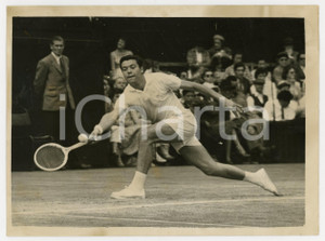 1956 LONDON WIMBLEDON Tennis - Nicola PIETRANGELI vs Malcolm ANDERSON *Photo
