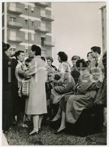 1959 MILANO Via Orsini - Sgombero edificio inagibile - Famiglie sfollate *Foto