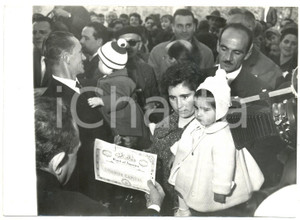 1959 SAN MARCO D'URRI Eredità Leopoldo SATURNO - Consegna assegno a una bimba