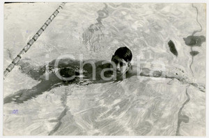 1959 GENOVA Campionati di nuoto - Paolo GALLETTI Vince gara 400 mt stile libero