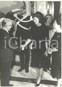 1962 ROMA QUIRINALE - Presidente Giovanni GRONCHI riceve Jacqueline KENNEDY