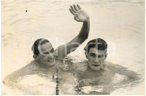 1954 TORINO Campionati Europei NUOTO - György CSORDÁS e György SCHUSZTER *Foto