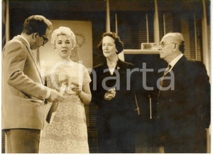1958 RAI UNO "Lascia o raddoppia?" - Maria Teresa BALBIANO Domenico COMINA *Foto