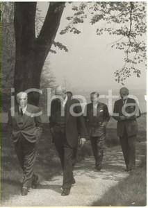1954 VERSOIX (SUISSE) - John DULLES Jean CHAUVEL Georges BIDAULT Rufus ISAACS