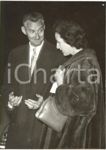 1957 ROMA Caso PARKER - Marion FOLKES lascia la sua abitazione *Foto 13x18