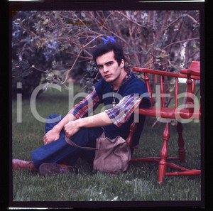 6X6cm NEGATIVO ORIGINALE * 1970 ca ITALIA MUSICA DONATELLO Giuliano ILLIANI 60