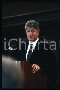 35mm vintage slide* 1992 US Presidential Campaign Bill CLINTON - Portrait (4)