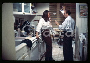 Fotografia d epoca originale 35mm vintage slide 1993 MANHATTAN MURDER MYSTERY Woody ALLEN Diane KEATON 1 1