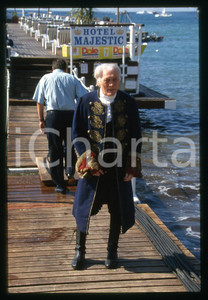35mm vintage slide*1997 CANNES FILM FESTIVAL Jack PALANCE In costume d'epoca (1)