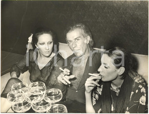 1970 ca ITALIA CINEMA - Massimo SERATO e Andrea FELDMAN a una serata *Foto 24x18