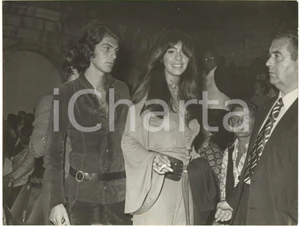 Fotografia d epoca originale 1970 ca ITALIA CINEMA  Nadia CASSINI a un party  Ritratto dell attrice Foto 1