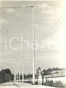 Fotografia d epoca originale 1970 ca ITALIA MUSICA  Gianni MORANDI  Ritratto del cantante Foto 20x26 cm 1