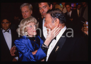 35mm vintage slide* 1988 CAMPIONE D'ITALIA Raf VALLONE con Bette DAVIS (2)