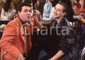 35mm vintage slide* 1988 RAI Rodolfo LAGANA Deborah PLANT (1)