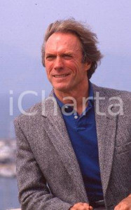 35mm vintage slide* 1990 CINEMA Clint EASTWOOD Festival di CANNES (22)