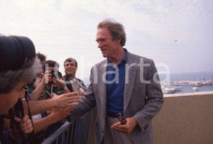 35mm vintage slide* 1990 CINEMA Clint EASTWOOD Festival di CANNES (31)