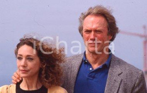 35mm vintage slide* 1990 CINEMA Clint EASTWOOD Marisa BERENSON CANNES (21)