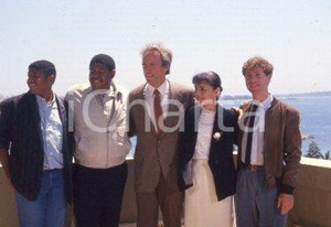 35mm vintage slide* 1988 CANNES  - EASTWOOD WHITAKER VENORA MITCHELL PARKER (1)