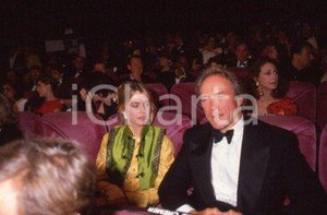 35mm vintage slide* 1990 CANNES Clint EASTWOOD Nastassja KINSKI (5)