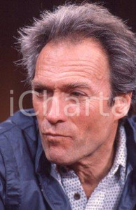 35mm vintage slide* 1985 CINEMA Clint EASTWOOD Festival di CANNES ritratto (4)