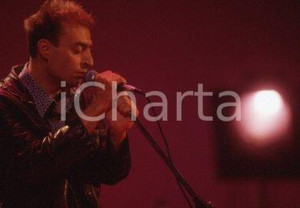 35mm vintage slide* 1995ca LA CRUS Mauro Ermanno GIOVANARDI in concerto (11)
