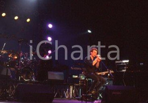 35mm vintage slide* 1995ca LA CRUS durante un concerto (11)