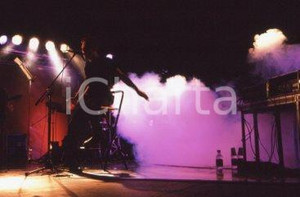 35mm vintage slide* 1995ca LA CRUS durante un concerto (23)