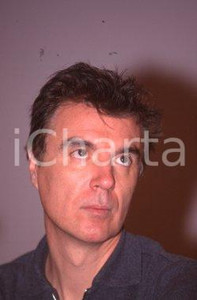35mm vintage slide* 1995ca David BYRNE ritratto (6)