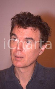 35mm vintage slide* 1995ca David BYRNE ritratto (15)
