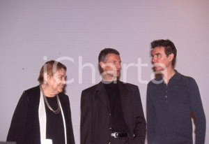 35mm vintage slide* 1995ca David BYRNE Riccardo ILLY Fernanda PIVANO (3)