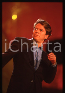 35mm vintage slide* 1989 BARI AZZURRO 89 Robert PALMER al Teatro Petruzzelli 7