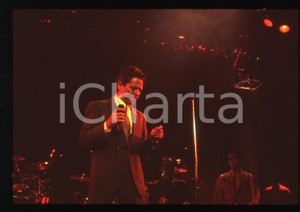 35mm vintage slide* 1990ca MUSICA Robert PALMER Ritratto del cantante (7)