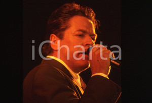 35mm vintage slide* 1990ca MUSICA Robert PALMER Ritratto del cantante (37)