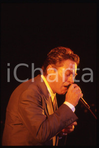 35mm vintage slide* 1990ca MUSICA Robert PALMER Ritratto del cantante (52)